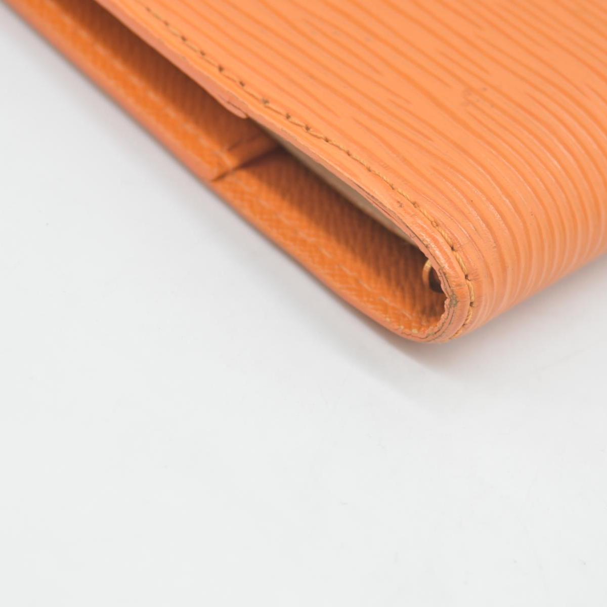 $690 LOUIS VUITTON Epi Agenda PM Day Planner Cover Orange Mandarin CA0075 CONSIGNMENT