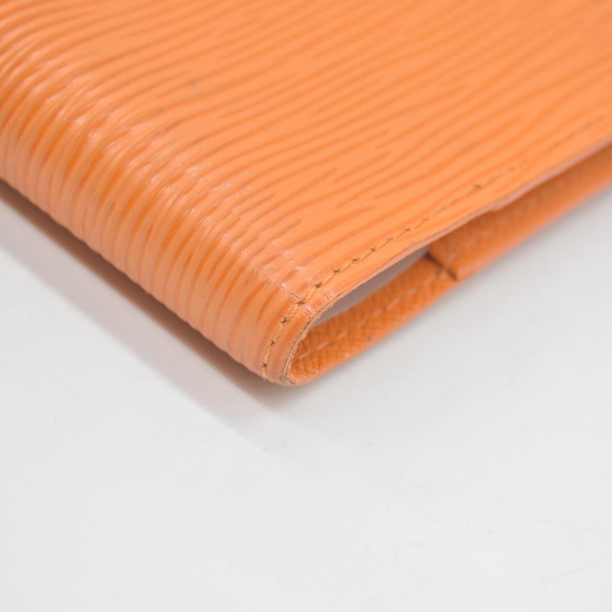 $690 LOUIS VUITTON Epi Agenda PM Day Planner Cover Orange Mandarin CA0075 CONSIGNMENT