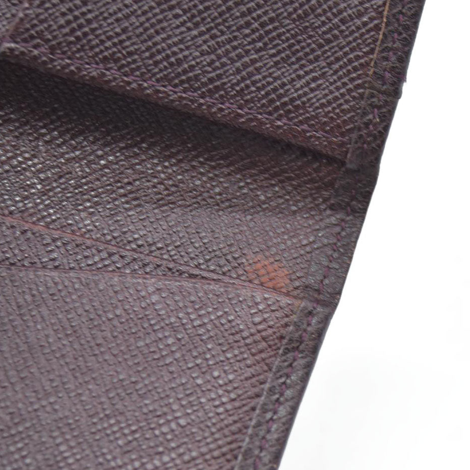 AUCTION $505 Louis Vuitton Vintage Taiga Leather Organizer NM