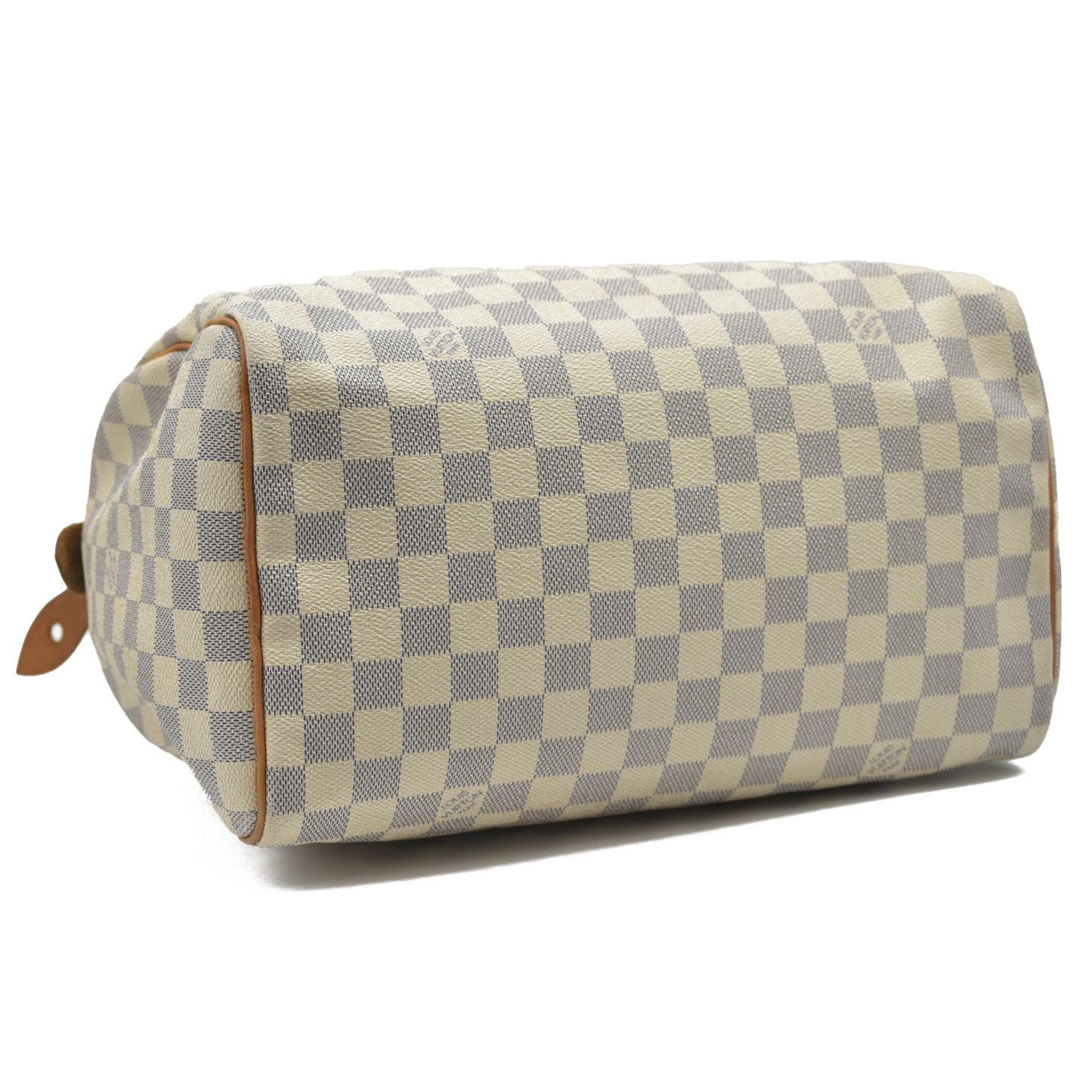 $1630 Louis Vuitton Damier Azur Speedy 30 DU4009
