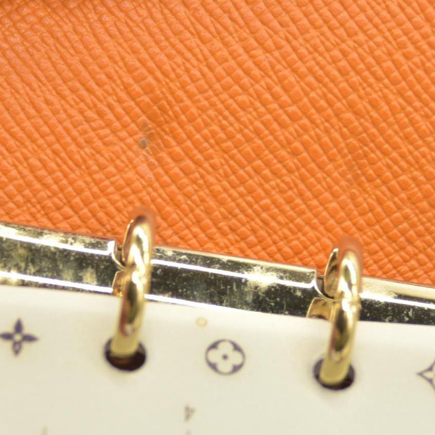 $690 LOUIS VUITTON Epi Agenda PM Day Planner Cover Orange Mandarin CA0075 CONSIGNMENT