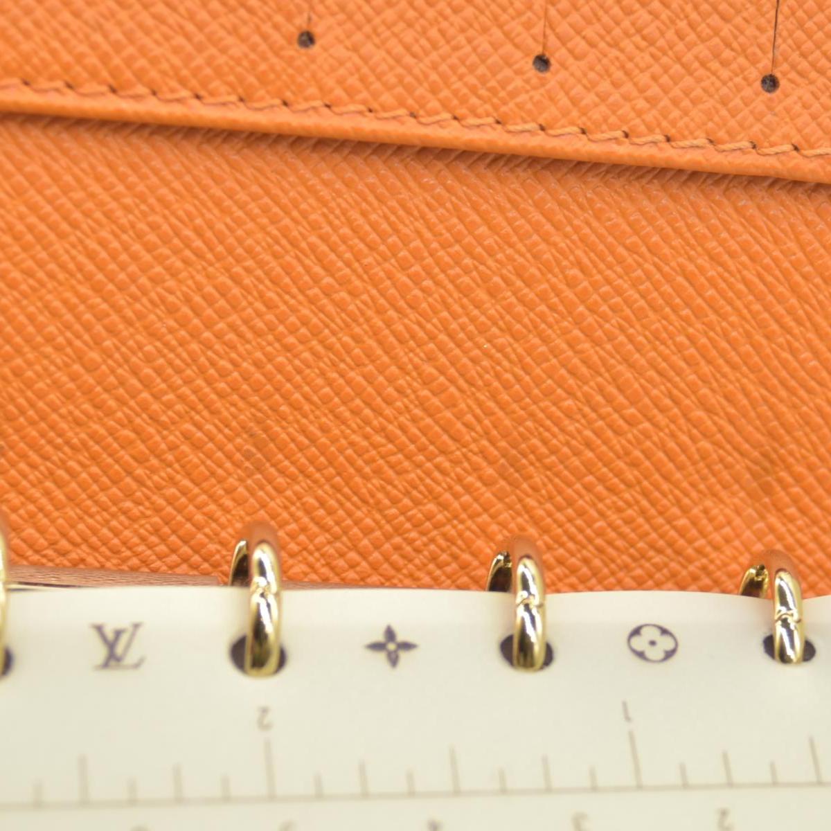 $690 LOUIS VUITTON Epi Agenda PM Day Planner Cover Orange Mandarin CA0075 CONSIGNMENT