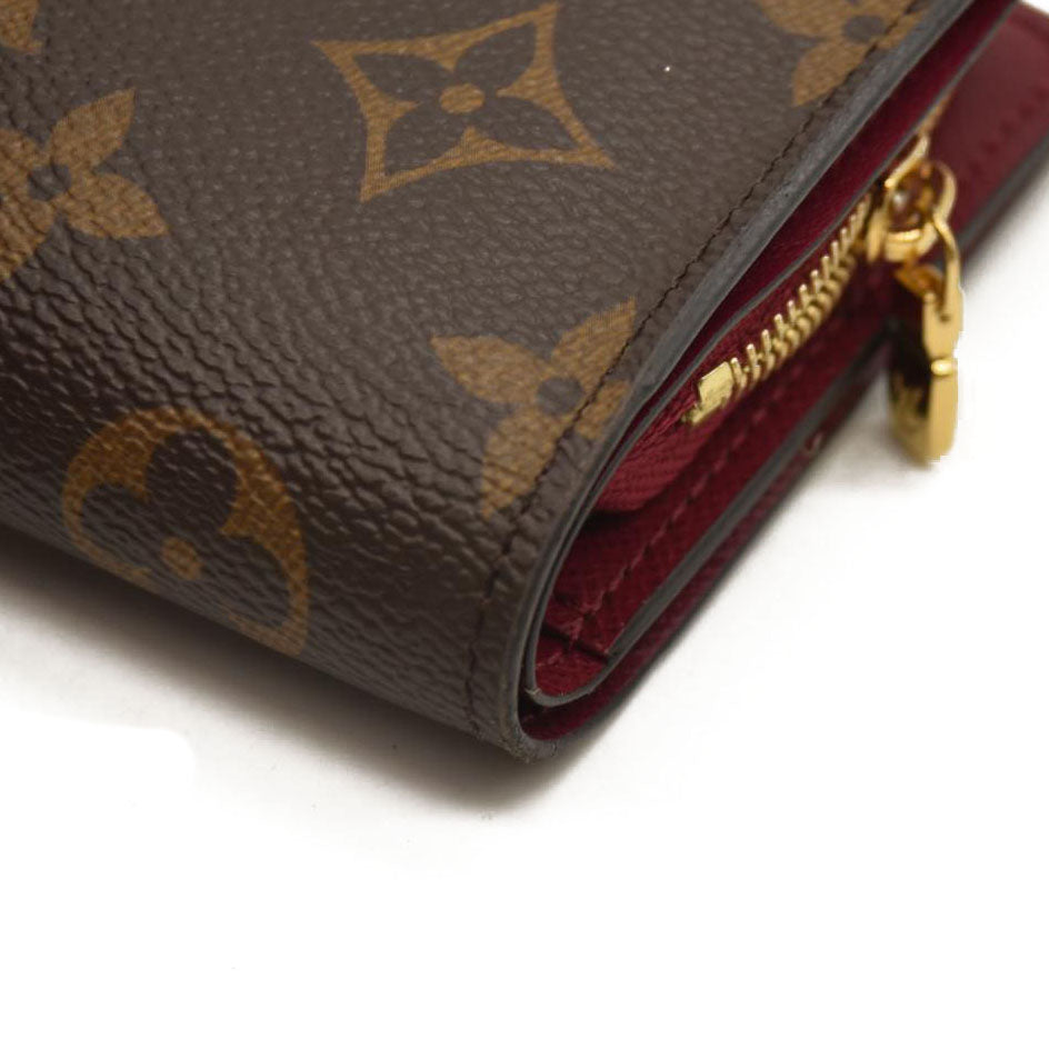 LOUIS VUITTON  Monogram Juliette Wallet Fuchsia