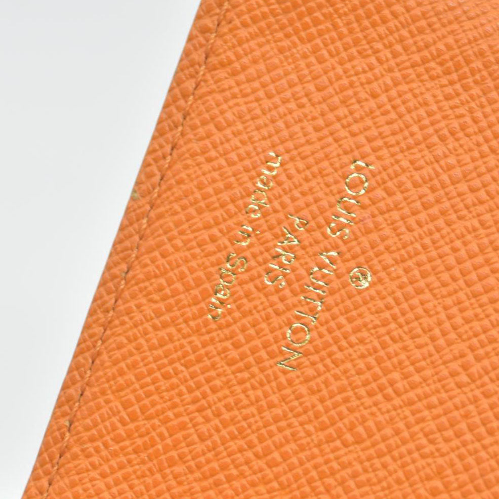 $690 LOUIS VUITTON Epi Agenda PM Day Planner Cover Orange Mandarin CA0075 CONSIGNMENT