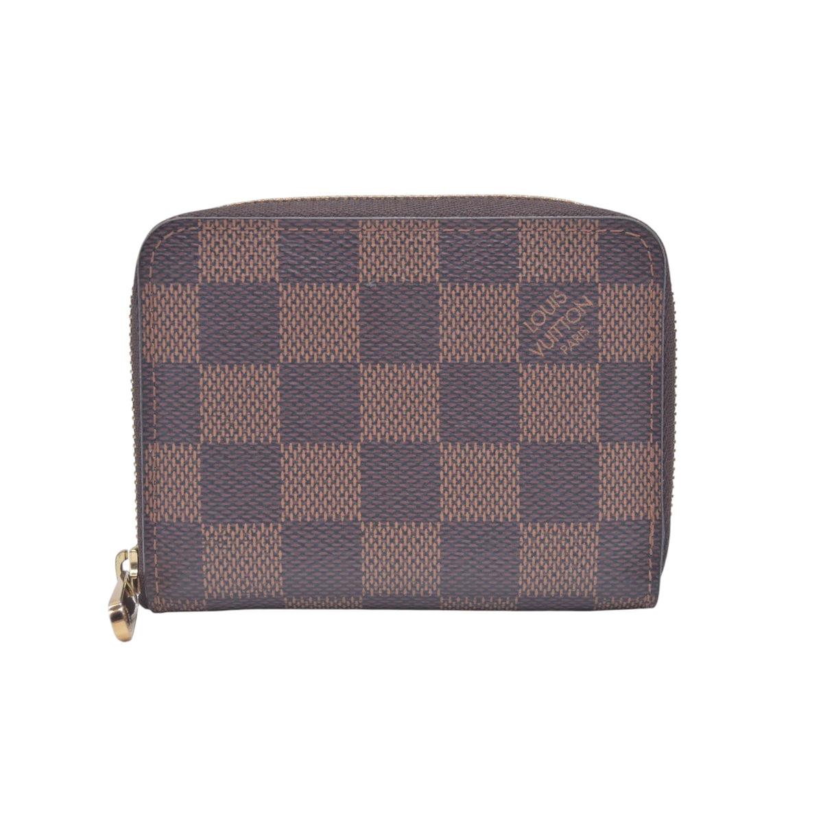 $560 2018 Louis Vuitton Damier Ebene Zippy Coin Purse SN0118 CONSIGNMENT