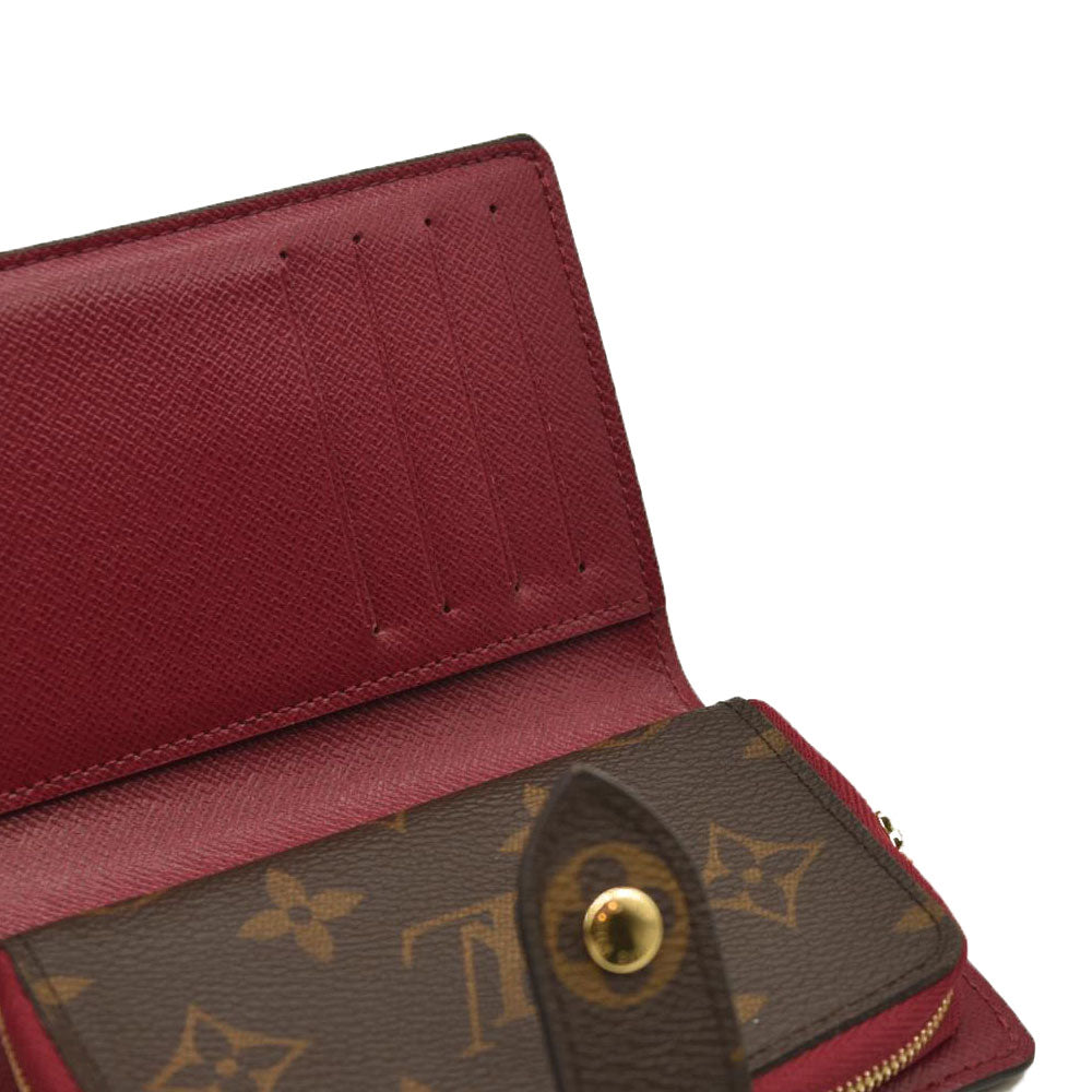 LOUIS VUITTON  Monogram Juliette Wallet Fuchsia