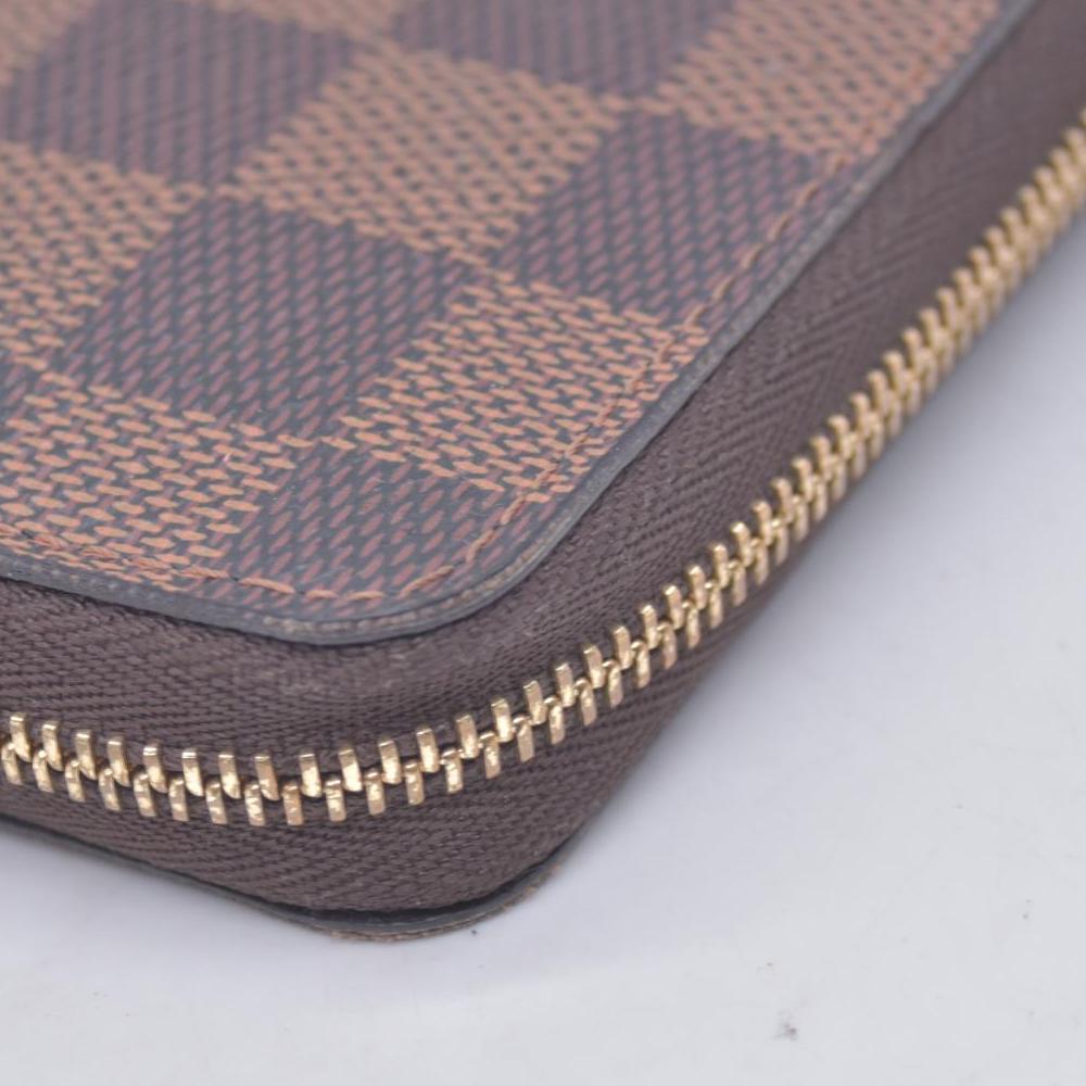 $560 2018 Louis Vuitton Damier Ebene Zippy Coin Purse SN0118 CONSIGNMENT