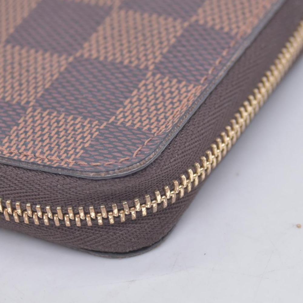 $560 2018 Louis Vuitton Damier Ebene Zippy Coin Purse SN0118 CONSIGNMENT