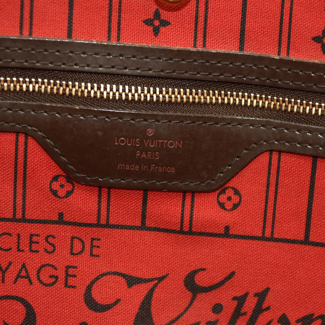LOUIS VUITTON Damier Ebene Neo Neverfull MM  AR1068