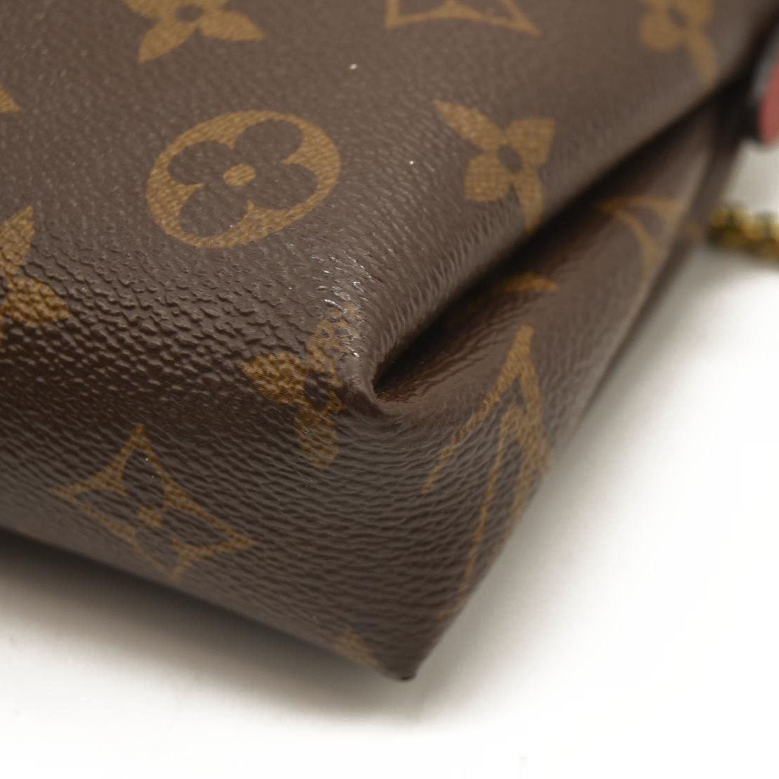 Louis Vuitton Monogram Pallas Clutch Cherry