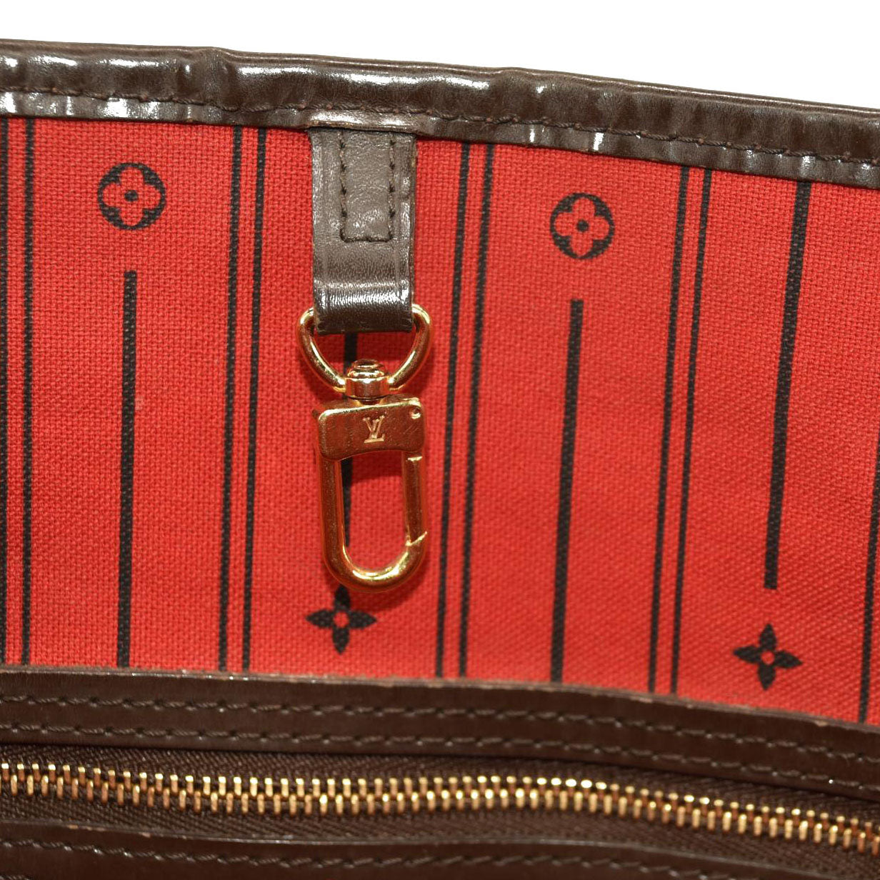 LOUIS VUITTON Damier Ebene Neo Neverfull MM  AR1068