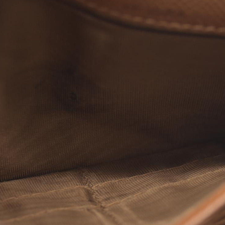 AUCTION $640 BVLGARI Classico Leather Long Bifold Wallet Brown