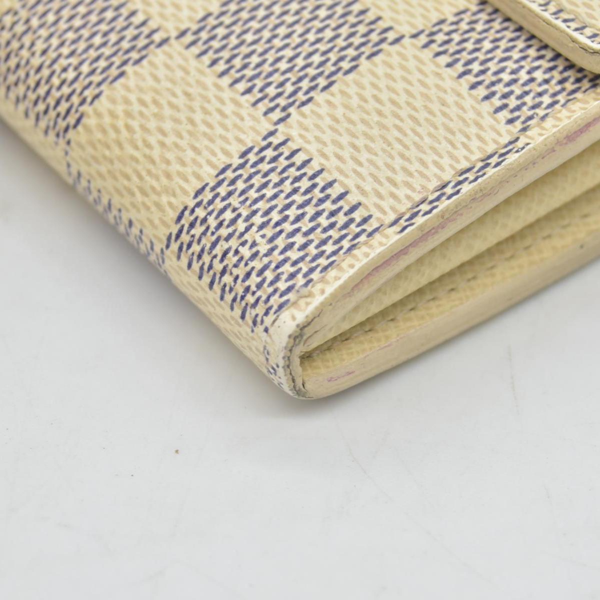 $670 Louis Vuitton Damier Azur Sarah Wallet CONSIGNMENT
