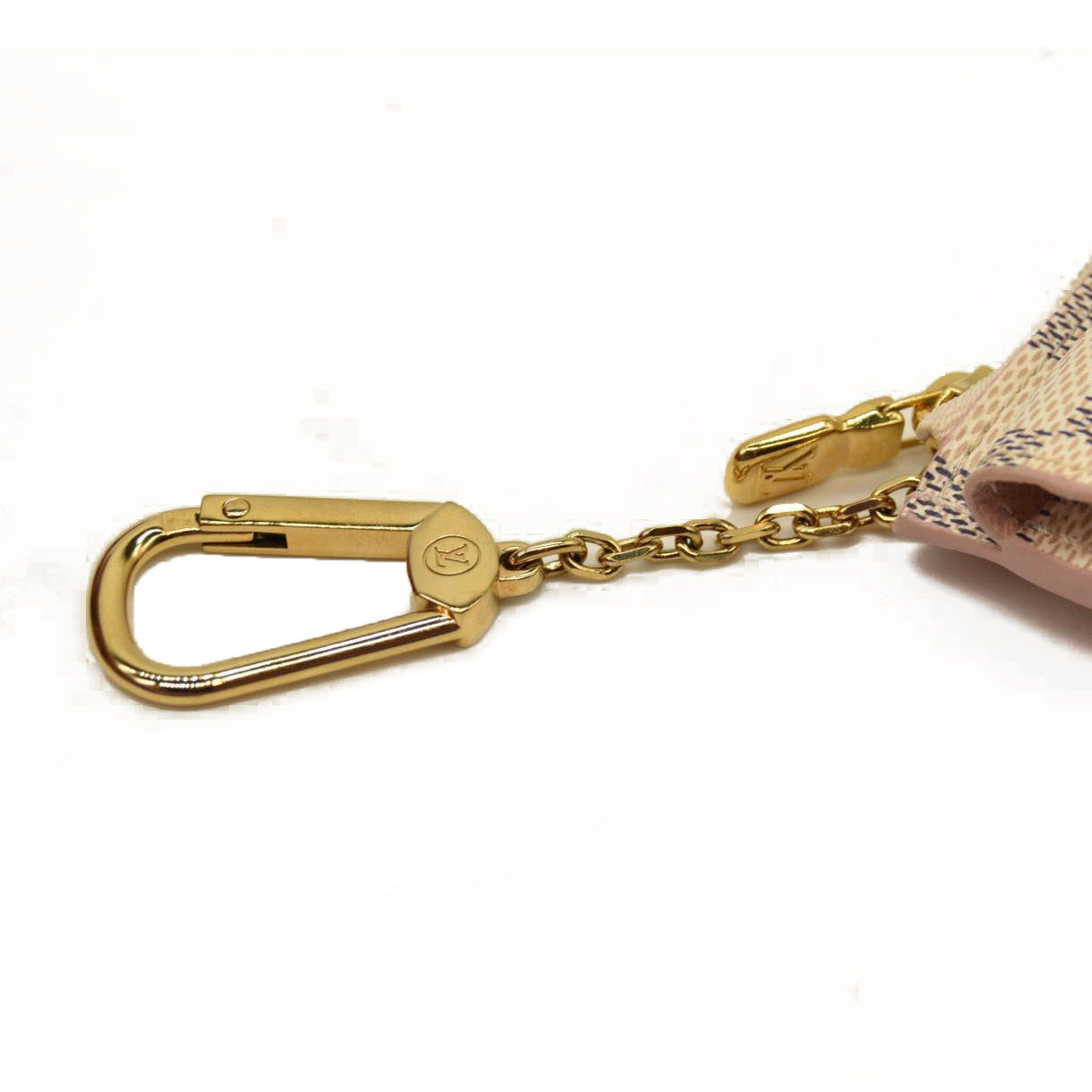 Louis Vuitton  Damier Azur Recto Verso Card Holder Rose Ballerine