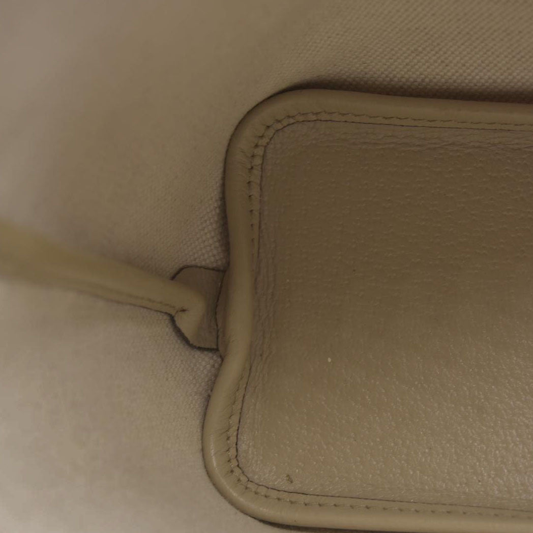 $1900 Gucci GG Supreme Monogram Textured Dollar Calfskin Mini Ophidia Shoulder Tote Bag Bag Beige Mystic White Oatmeal
