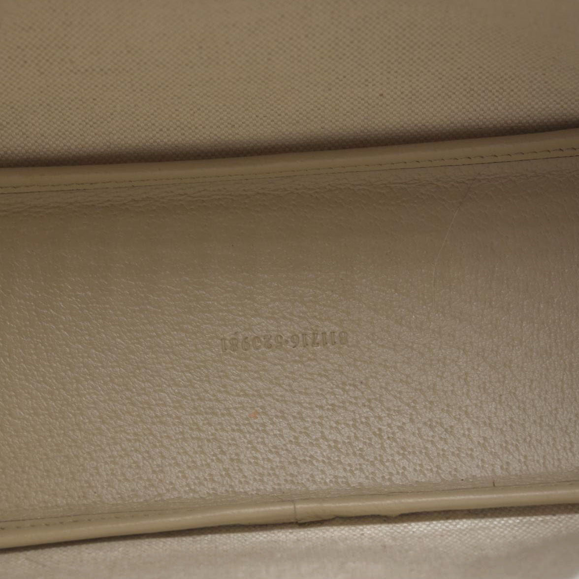$1900 Gucci GG Supreme Monogram Textured Dollar Calfskin Mini Ophidia Shoulder Tote Bag Bag Beige Mystic White Oatmeal