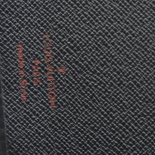 AUCTION $545 Louis Vuitton Epi Porte Chequier Credit Leather Long Wallet Black CA0042