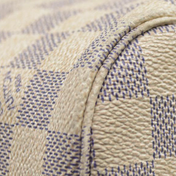 $2170 Louis Vuitton  Damier Azur Neverfull MM SA1160