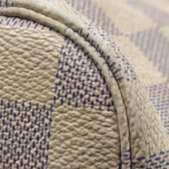 $2170 Louis Vuitton  Damier Azur Neverfull MM SA1160