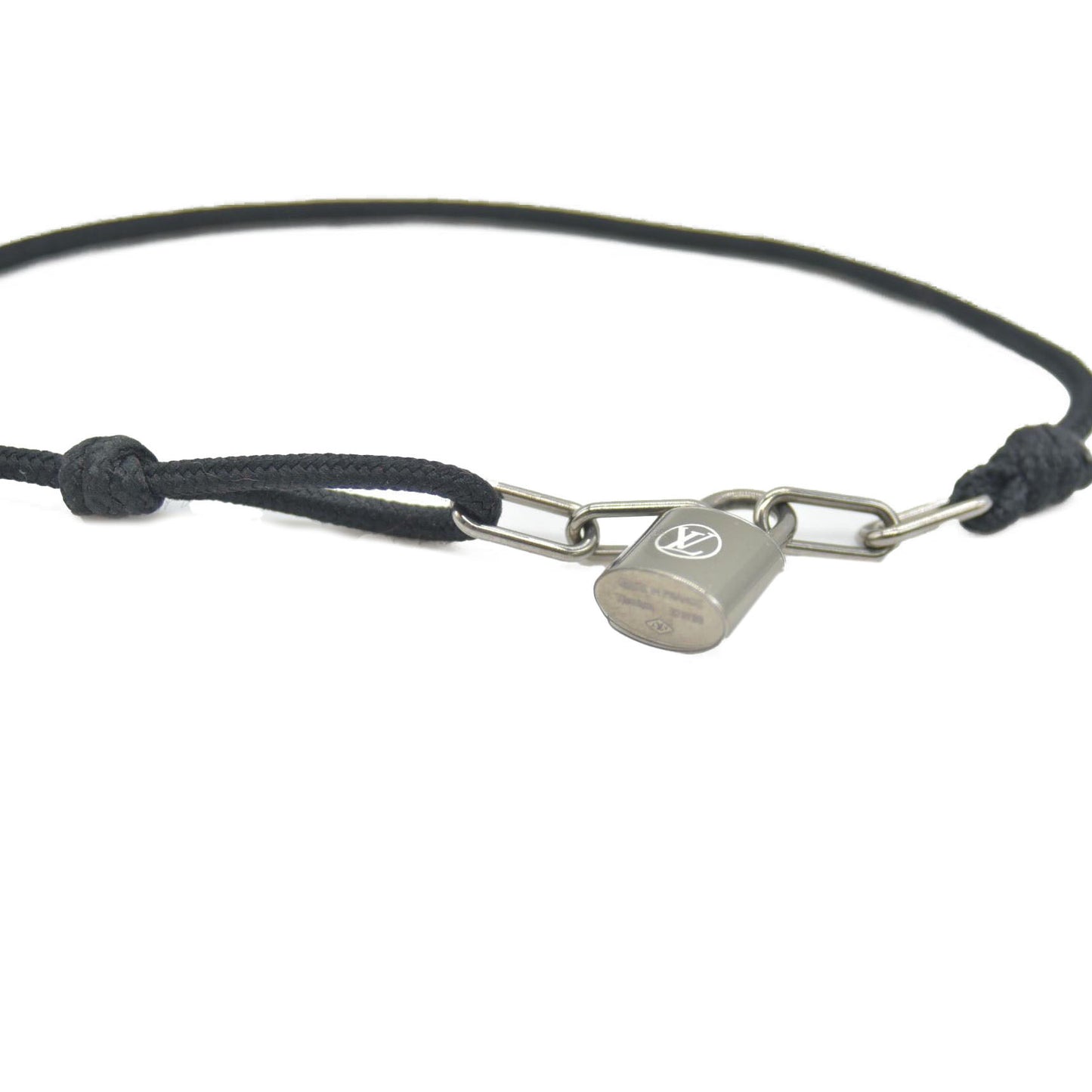 $365 Louis Vuitton x Virgil Abloh Silver Lockit Bracelet CONSIGNMENT