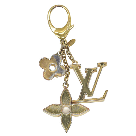 $530 Louis Vuitton  Enamel Fleur De Monogram Bag Charm CONSIGNMENT
