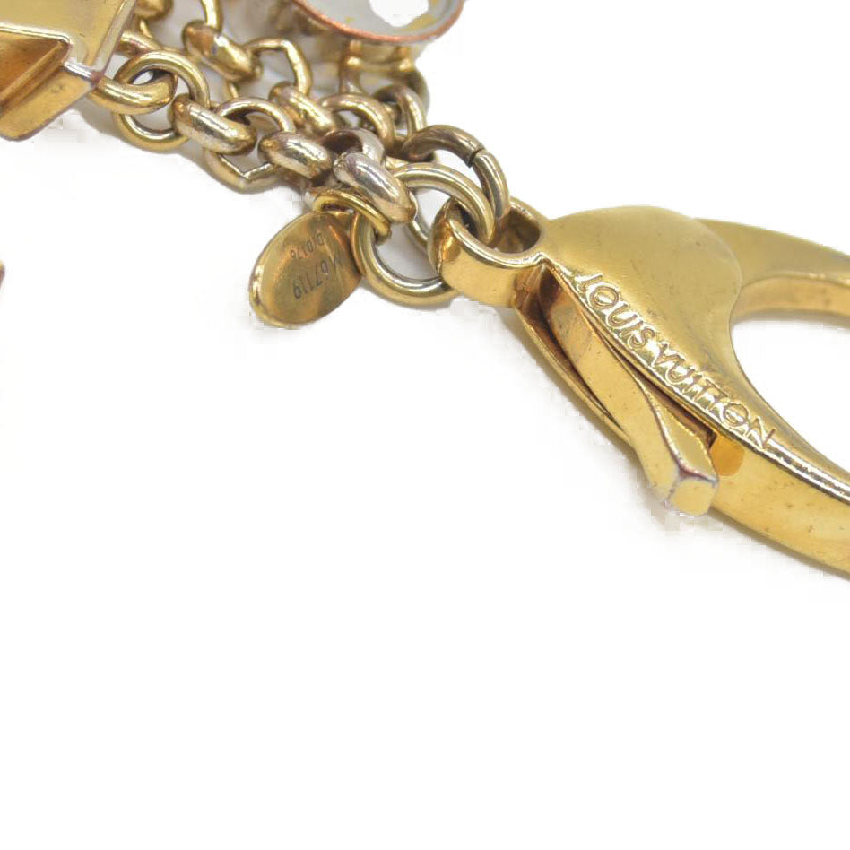 $530 Louis Vuitton  Enamel Fleur De Monogram Bag Charm CONSIGNMENT