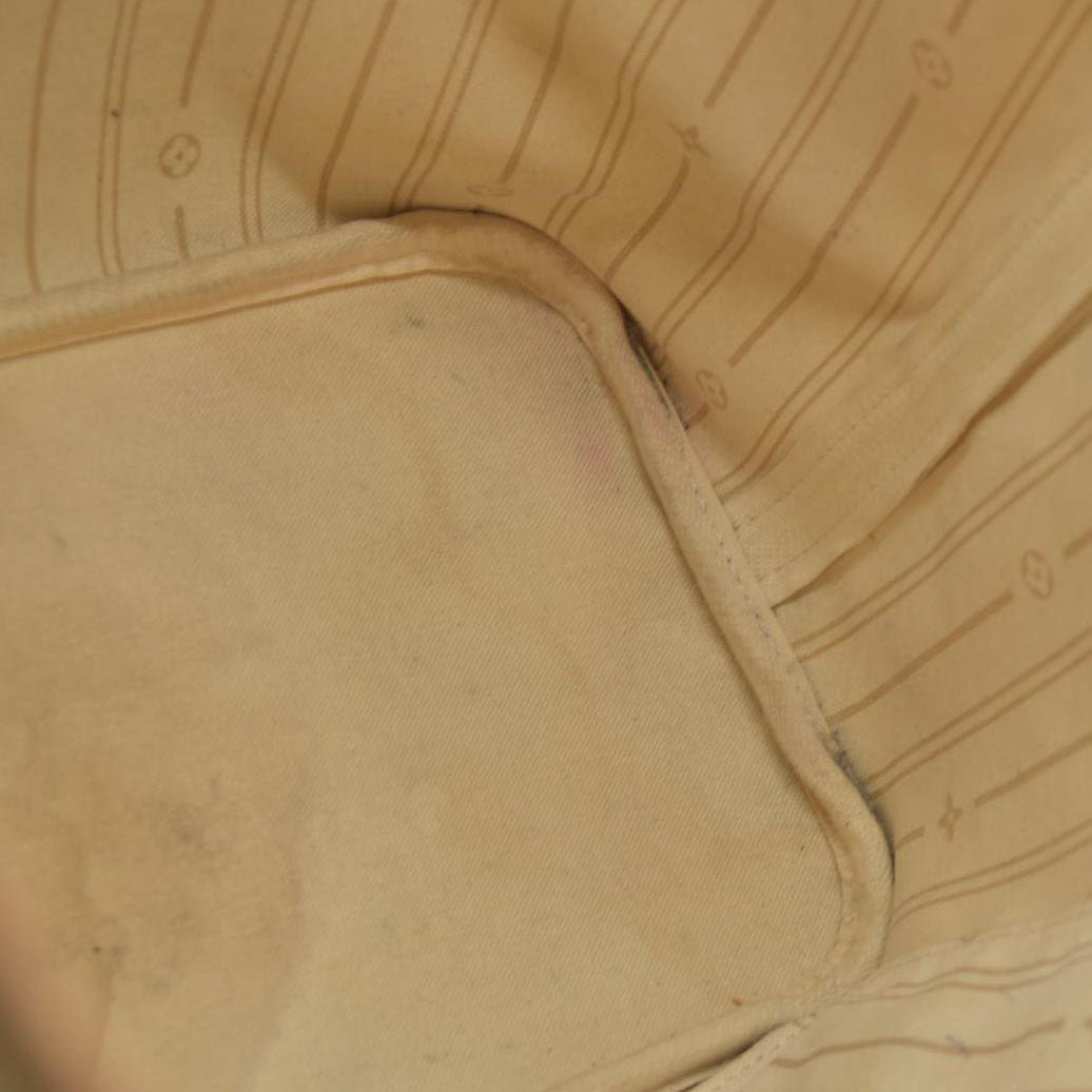 $2170 Louis Vuitton  Damier Azur Neverfull MM SA1160