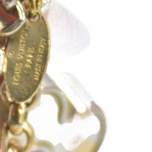 $530 Louis Vuitton  Enamel Fleur De Monogram Bag Charm CONSIGNMENT