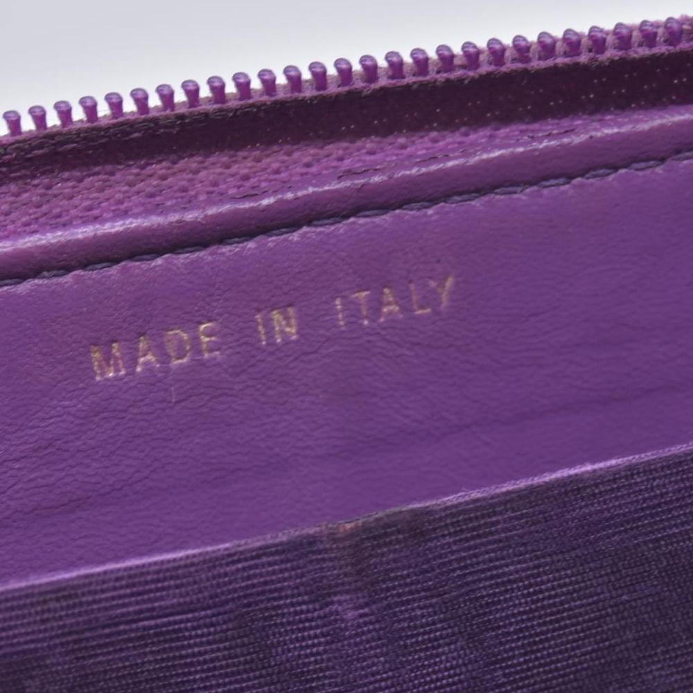 $1335 Chanel Caviar Wallet Purple CONSIGNMENT 10021224