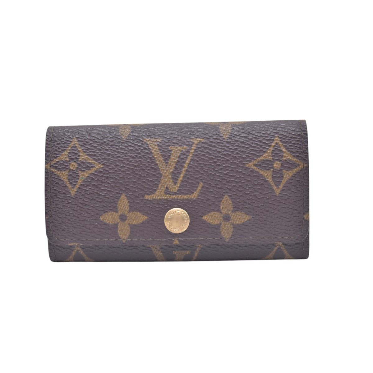 $345 1991 Louis Vuitton Monogram Multicles 4 Key Holder RA1911 CONSIGNMENT 10021279