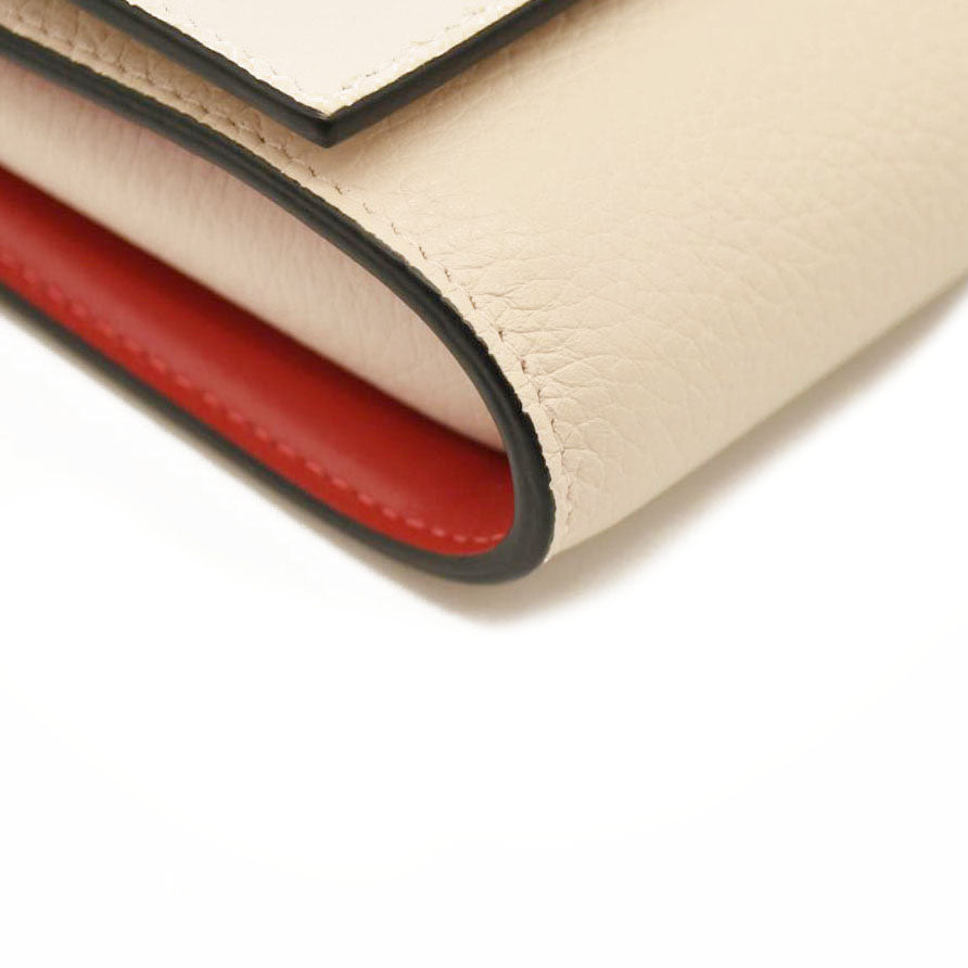 Christian Louboutin  Grained Calfskin By My Side Wallet On Chain Light Pink