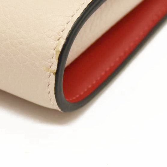 Christian Louboutin  Grained Calfskin By My Side Wallet On Chain Light Pink