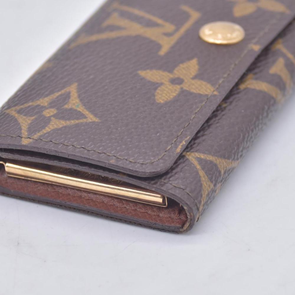 $345 1991 Louis Vuitton Monogram Multicles 4 Key Holder RA1911 CONSIGNMENT 10021279