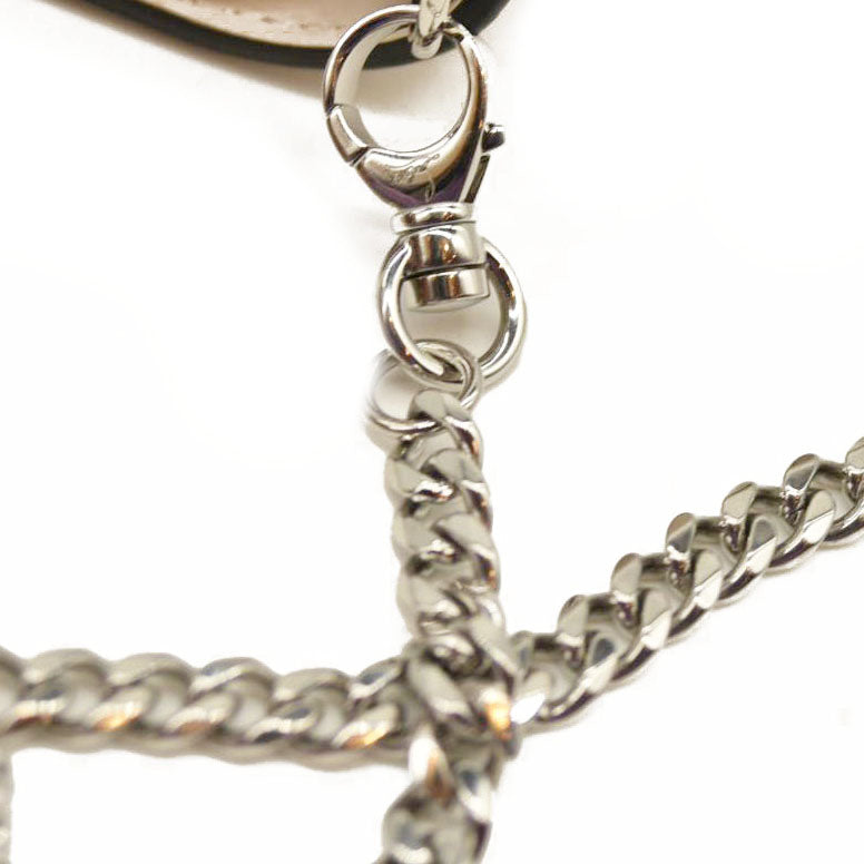 Christian Louboutin  Grained Calfskin By My Side Wallet On Chain Light Pink