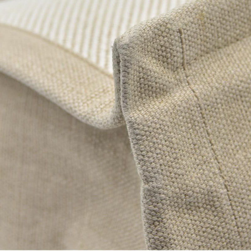 $2000 SAINT LAURENT Linen Calfskin Small Rive Gauche Tote Beige Sea Salt