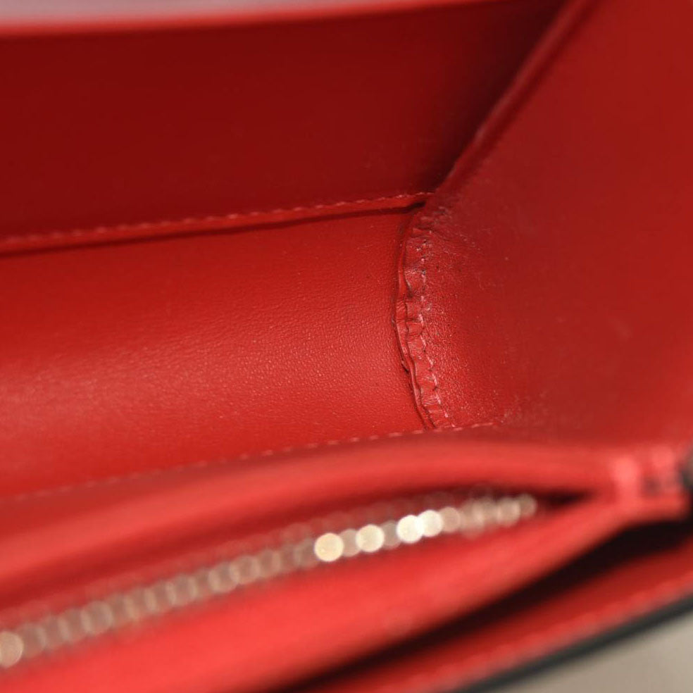 Christian Louboutin  Grained Calfskin By My Side Wallet On Chain Light Pink