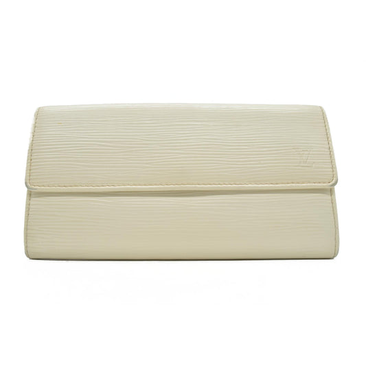 Louis Vuitton Epi Sarah Wallet Ivory CONSIGNMENT