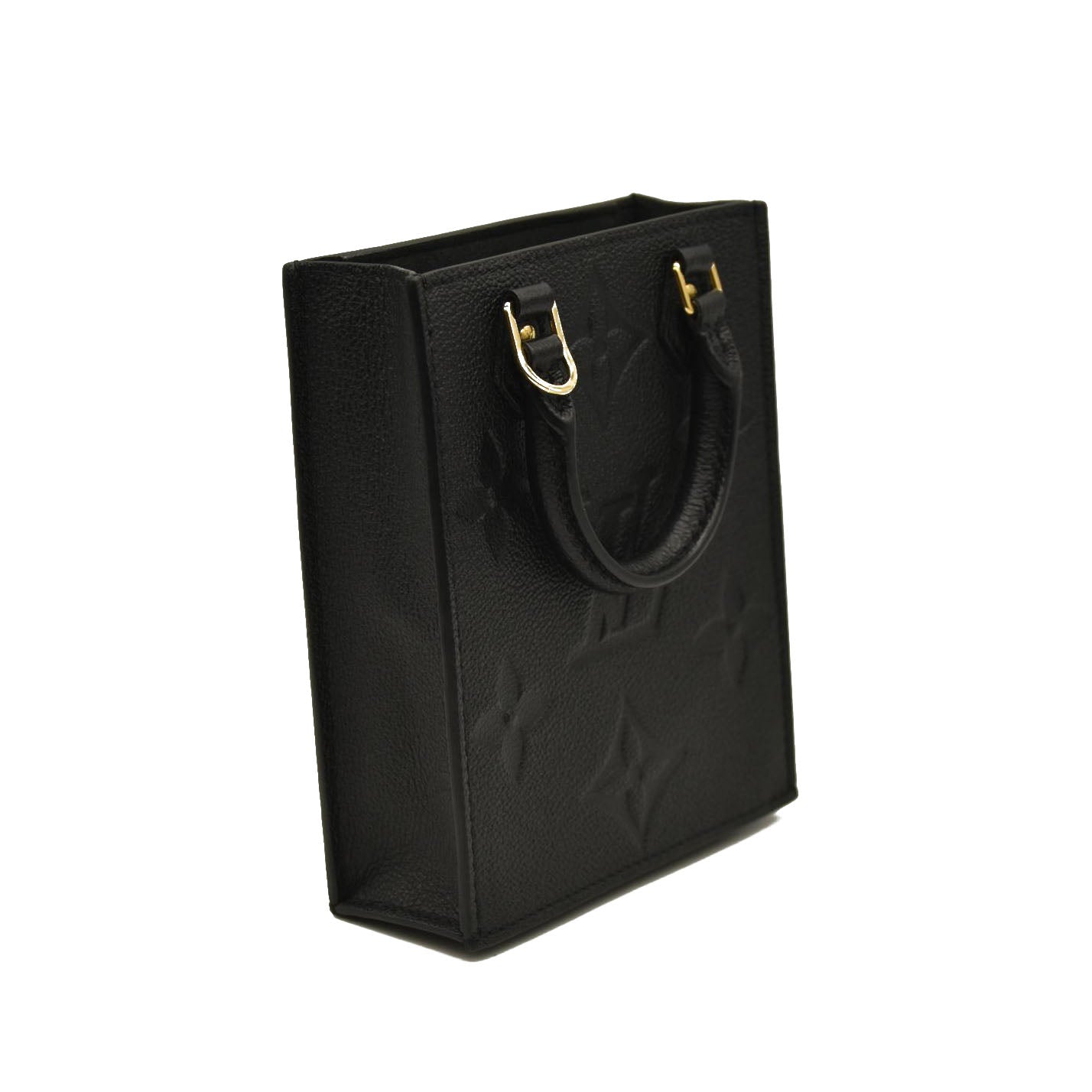 LOUIS VUITTON  Empreinte Monogram Giant Petit Sac Plat Black