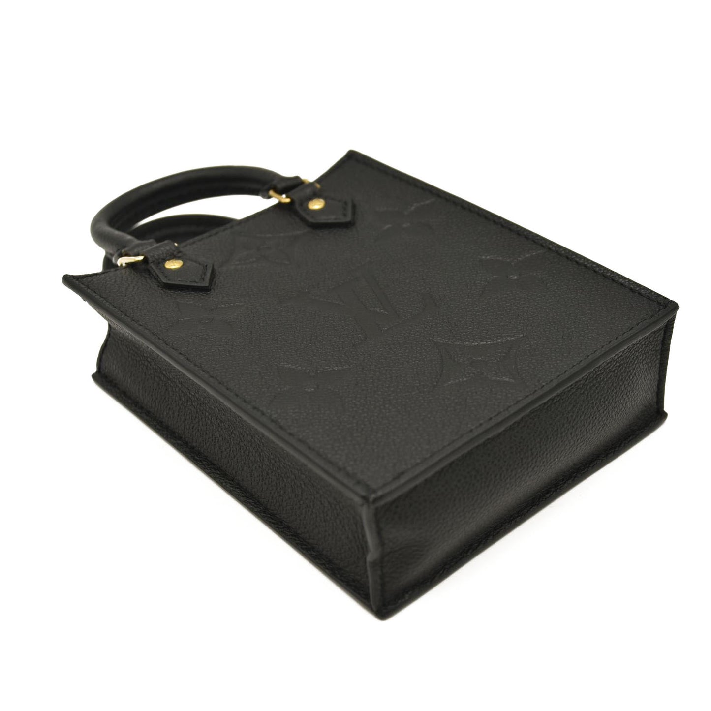 LOUIS VUITTON  Empreinte Monogram Giant Petit Sac Plat Black