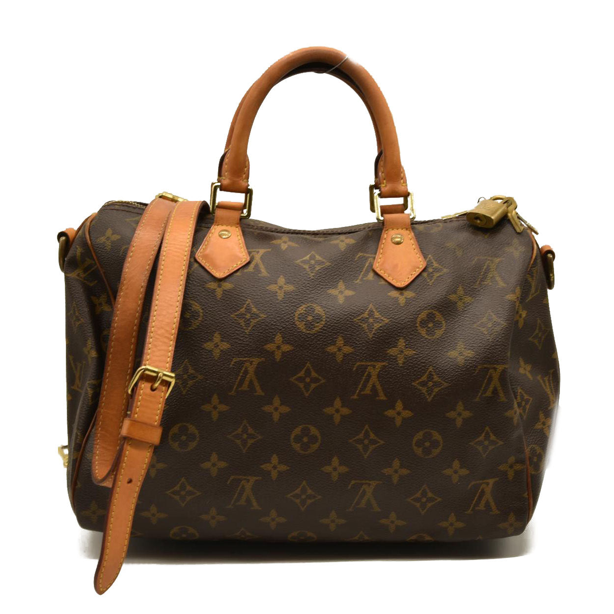 LOUIS VUITTON Monogram Speedy Bandouliere 30 MB4175