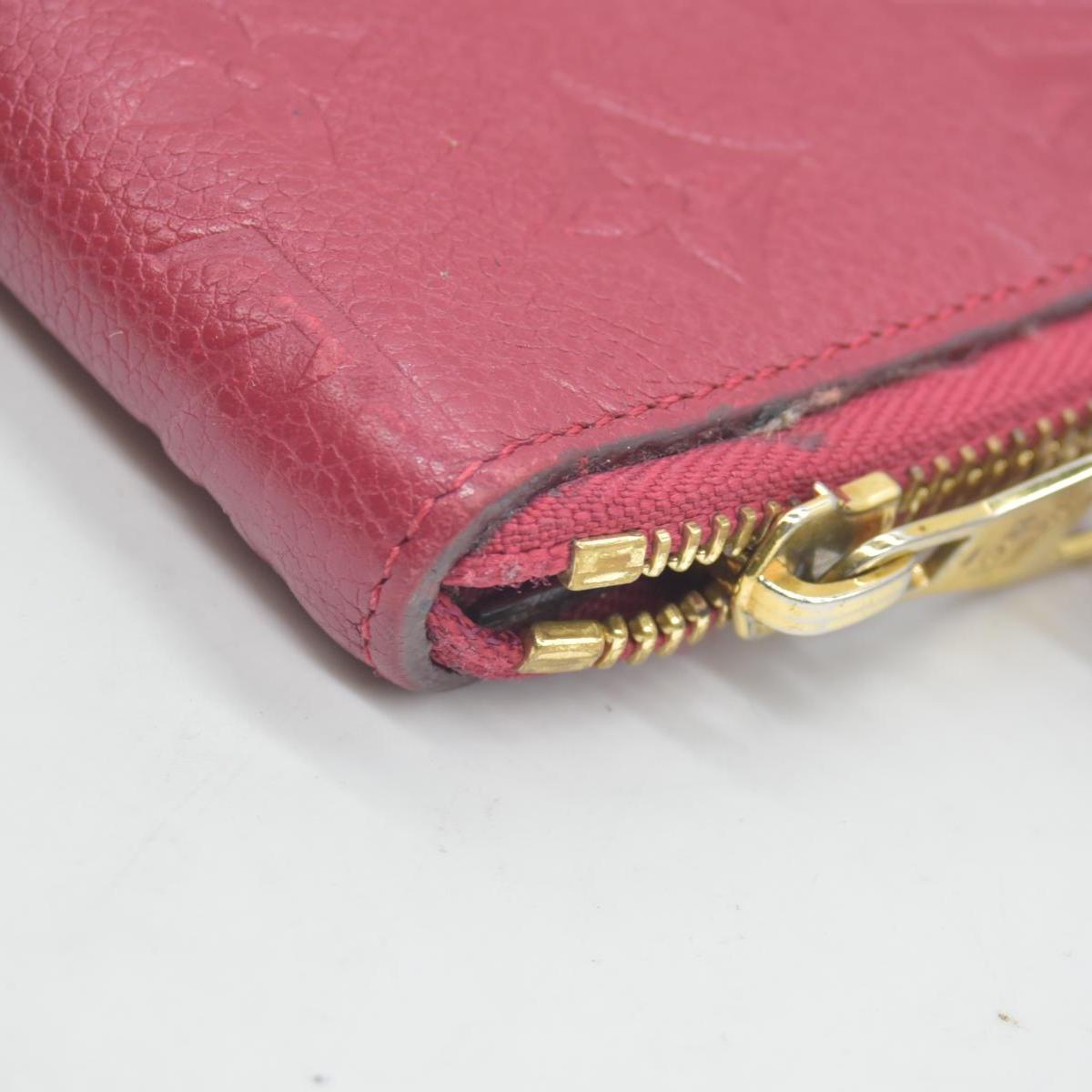 $1170 2013 Louis Vuitton Empreinte Zippy Organizer Red CONSIGNMENT SP1183