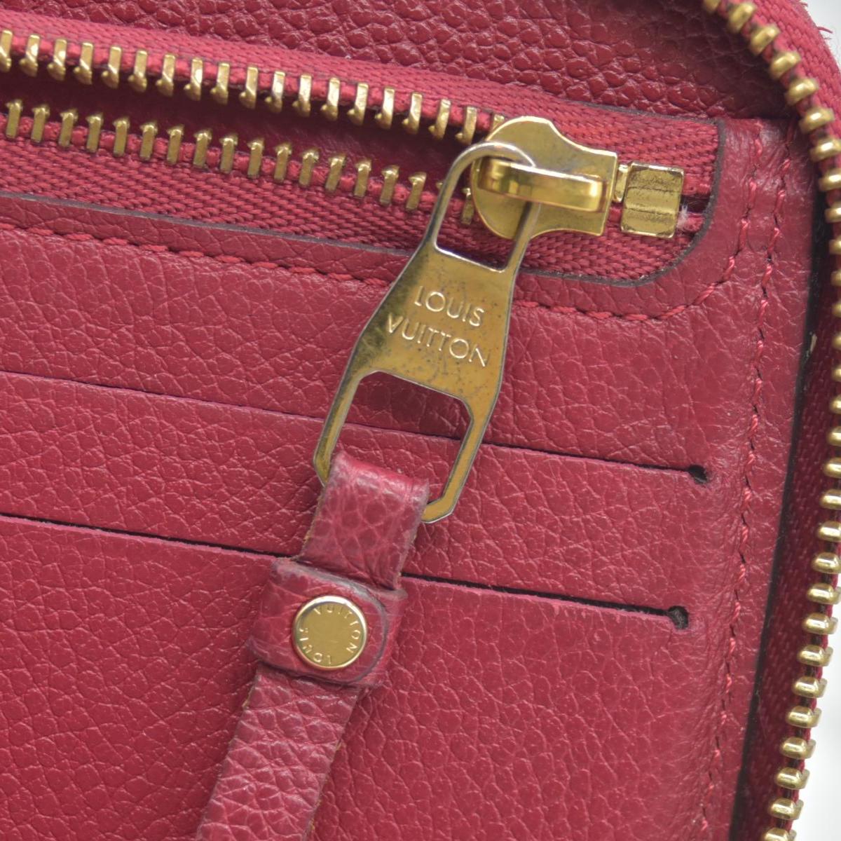 $1170 2013 Louis Vuitton Empreinte Zippy Organizer Red CONSIGNMENT SP1183