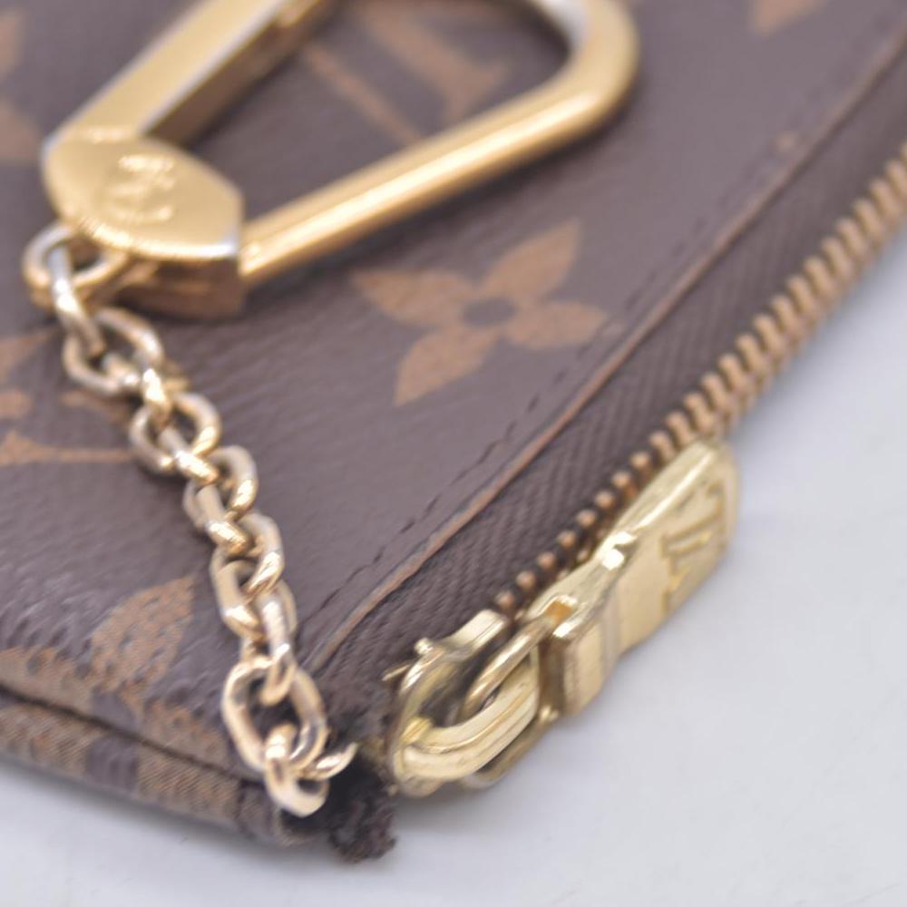 $355 2013 Louis Vuitton Monogram Key Pouch CT2133 CONSIGNMENT 10021283