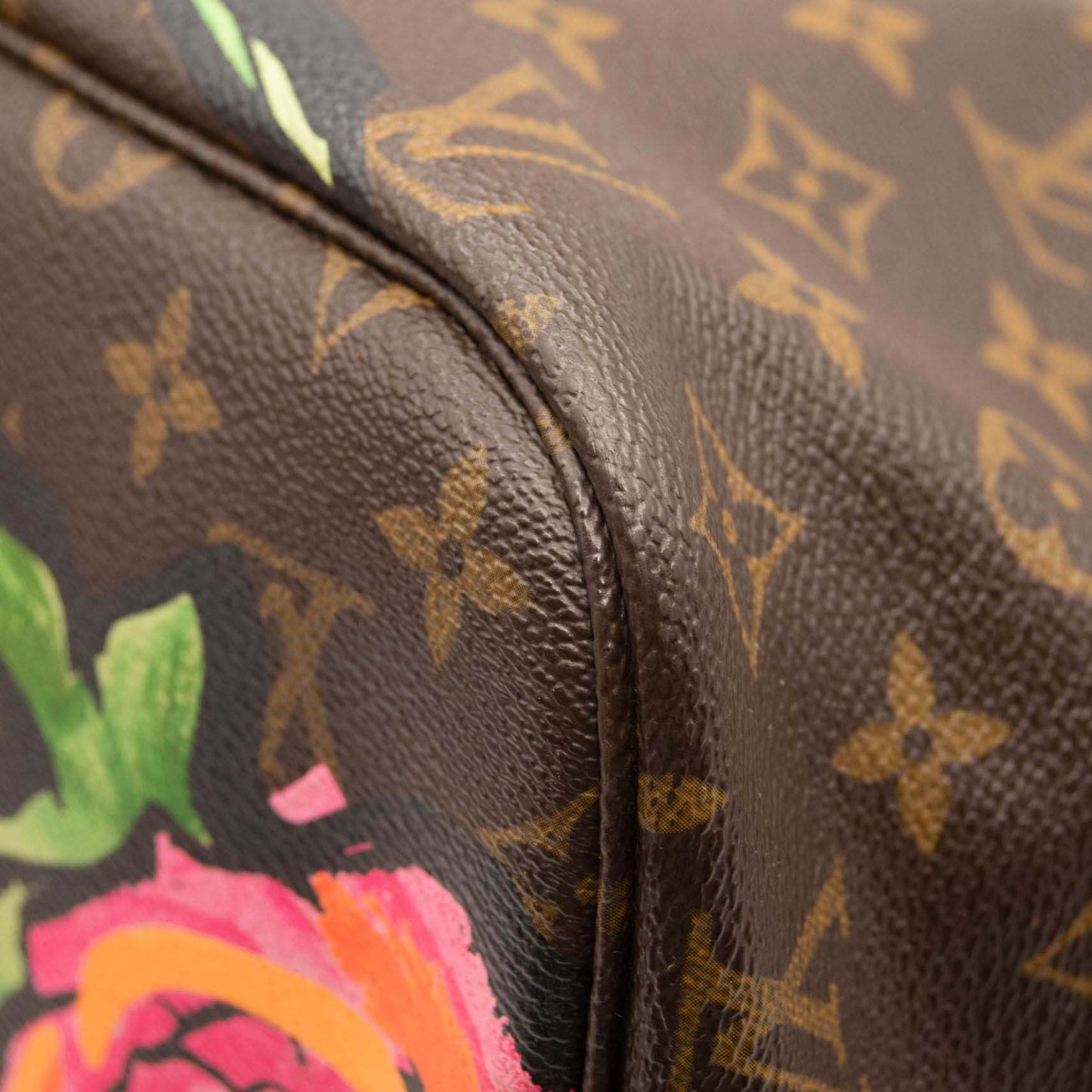 Louis Vuitton Monogram Roses Neverfull MM Tote SD4088