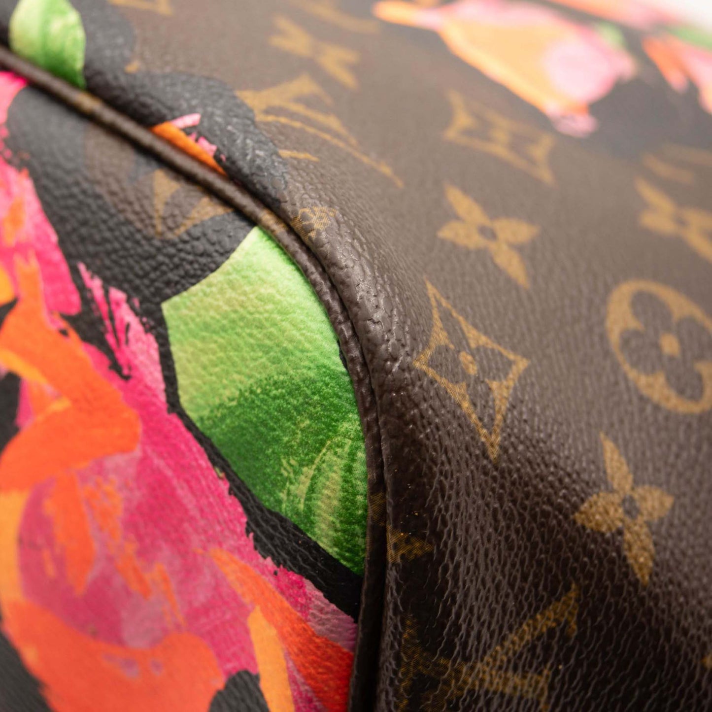 Louis Vuitton Monogram Roses Neverfull MM Tote SD4088