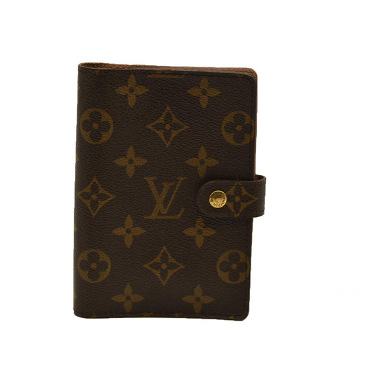 Louis Vuitton  Monogram Small Ring Agenda CA1927