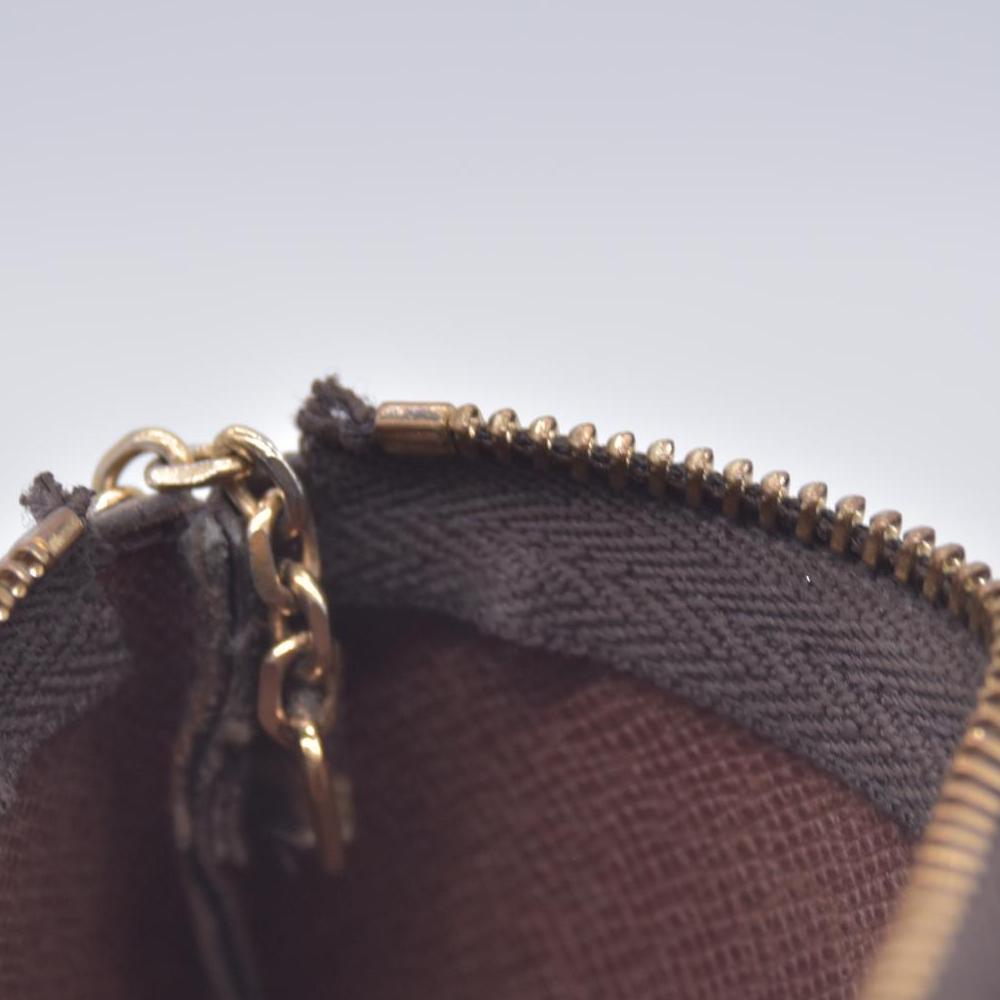 $355 2013 Louis Vuitton Monogram Key Pouch CT2133 CONSIGNMENT 10021283