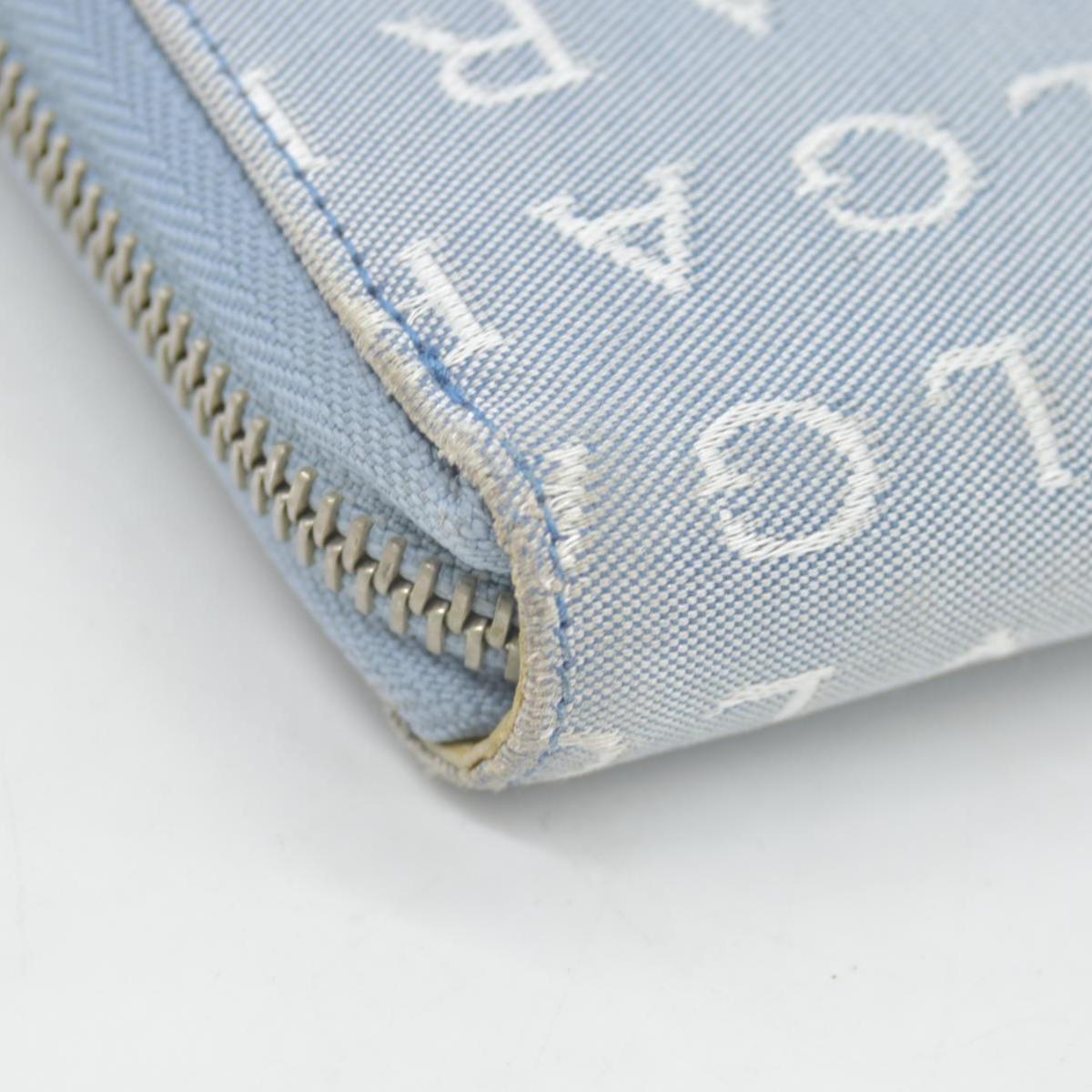 $840 Bvlgari  Canvas Continental Wallet CONSIGNMENT