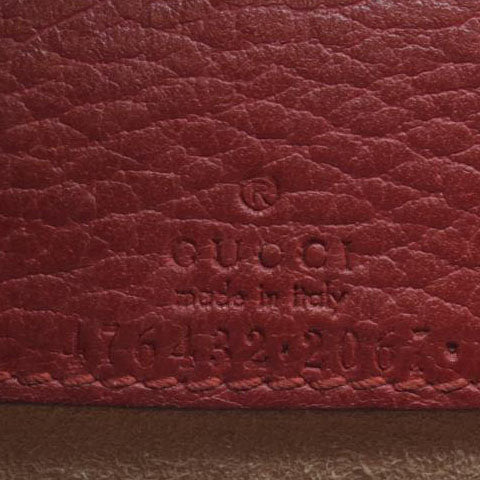 Gucci Dollar Calfskin Swarovski Crystal Small Dionysus Shoulder Bag Hibiscus Red
