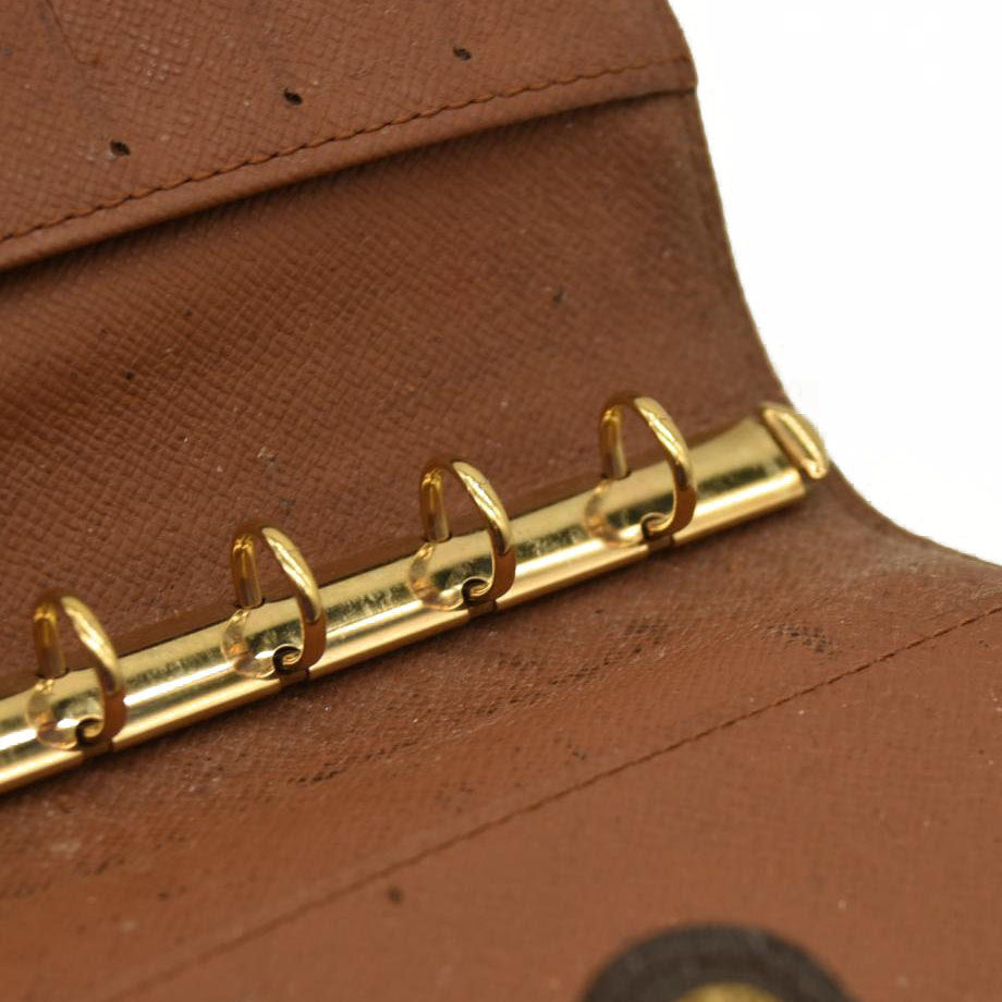 Louis Vuitton  Monogram Small Ring Agenda CA1927